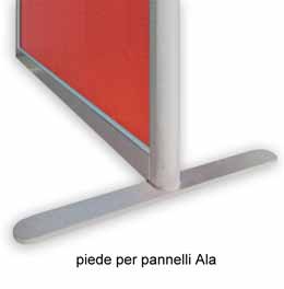 Piede del pannello divisorioAla