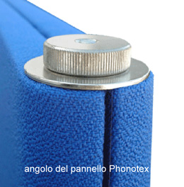 Angolo del pannello divisorio Phonotex